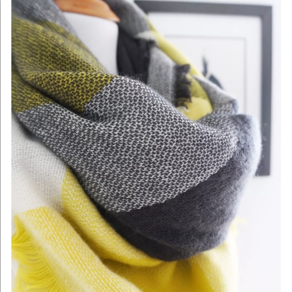 New Tartan Oversized Blanket Scarf